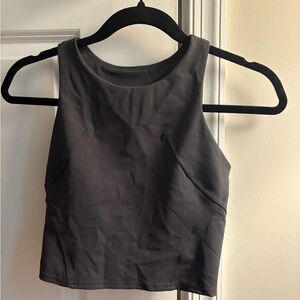 Gray Sleeveless Women's Top